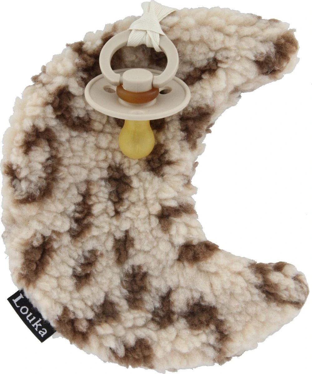 Louka Speendoekje Maan Panter - Meisje - Jongen - Teddy - Speenknuffel - Excl. Speen 3 Louka Speendoekje Maan Panter - Meisje - Jongen - Teddy - Speenknuffel - Excl. Speen