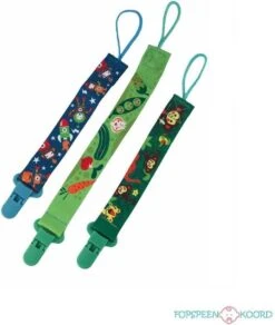 3 Stuks – Speenkoorden Voordeelverpakking – Mixed Fun