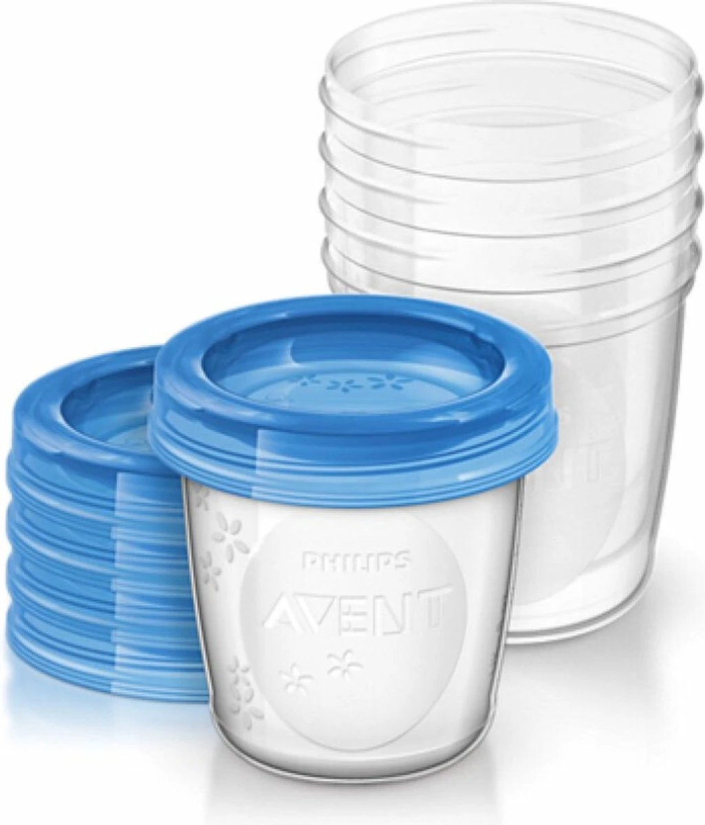 Philips Avent SCF619/05 Bewaarbekers Voor Babyvoeding - 180 Ml - 5 Stuks 9 Philips Avent SCF619/05 Bewaarbekers Voor Babyvoeding - 180 Ml - 5 Stuks - Afbeelding 7