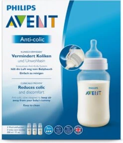 Philips Avent - Zuigfles Anti-colic Trio - 330 Ml - 3 Stuks -Zuigelingenvoeding 1034x1200 1