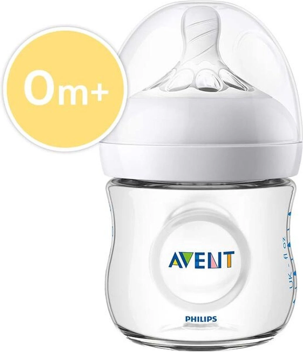 Philips Avent Natural Babyfles – SCF030/17 Babyfles (0m+) Voor Langzame Toevoer 3 Philips Avent Natural Babyfles – SCF030/17 Babyfles (0m+) Voor Langzame Toevoer
