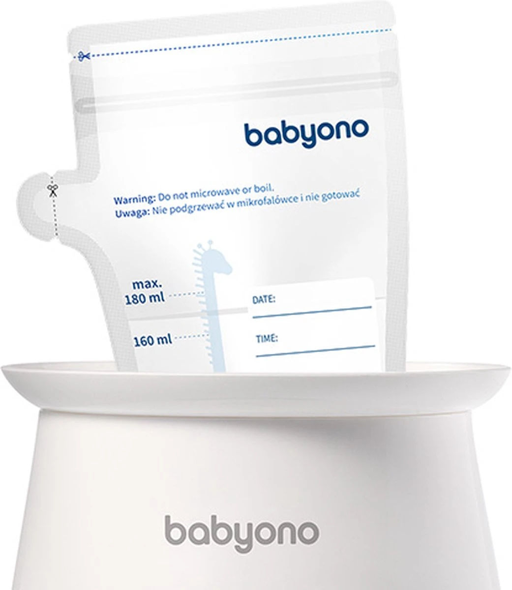 Babyono - Moedermelk Bewaarzakjes - Moedermelkbewaarzakjes - Gemakkelijke Etiketteren - 180 Ml - 30 Stuks - 1084 6 Babyono - Moedermelk Bewaarzakjes - Moedermelkbewaarzakjes - Gemakkelijke Etiketteren - 180 Ml - 30 Stuks - 1084 - Afbeelding 4