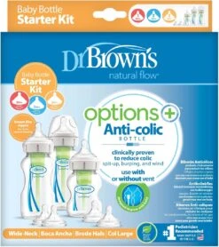 Dr. Brown's Options+ Anti-colic Bottle Startpakket Flessen - Brede Hals Flessen - 3 Stuks 13 Dr. Brown's Options+ Anti-colic Bottle Startpakket Flessen - Brede Hals Flessen - 3 Stuks -Zuigelingenvoeding 1065x1200 2