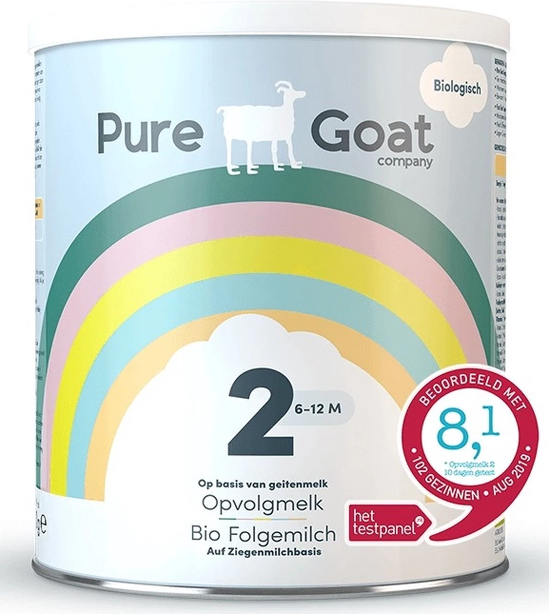 Pure Goat Company - Opvolgmelk 2 - Biologische Flesvoeding Op Basis Van Volle Geitenmelk - 800 Gram 15 Pure Goat Company - Opvolgmelk 2 - Biologische Flesvoeding Op Basis Van Volle Geitenmelk - 800 Gram - Afbeelding 13