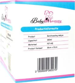 Moedermelk Bewaarzakjes - 60 Stuks - 180 Ml - BPA Vrij - Steriel - Borstvoeding Zakjes Met Schenktuit - Invriezen - Babyvoeding - Melk - Afsluitbaar -Zuigelingenvoeding 1075x1200 4