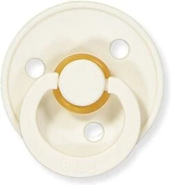 Bibs Fopspeen - Maat 1 0-6 Maanden - 1 Stuk - Ivory White