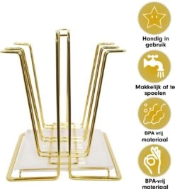 Flessenrek - Droogrek Babyfles - Flessen Rek Baby - Flessendroogrek Met Opvangbak - Afdruiprek - Afwasrek - Flessenrekje - Lekbak - Égouttoir - Goude Droogrek - Vetalo 17 Flessenrek - Droogrek Babyfles - Flessen Rek Baby - Flessendroogrek Met Opvangbak - Afdruiprek - Afwasrek - Flessenrekje - Lekbak - Égouttoir - Goude Droogrek - Vetalo -Zuigelingenvoeding 1110x1200