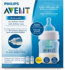 Philips Avent Anti-colic SCF810/24 - Babyfles (125 Ml) Antikrampjes Met AirFree Ventiel - 2 Stuks -Zuigelingenvoeding 1111x1200 6