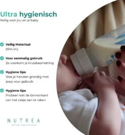 Nutrea – 100 Stuks – Moedermelk Bewaarzakjes Met Schenktuit – 200 Ml – Inclusief Pen – Borstvoeding Bewaarzakje 12 Nutrea – 100 Stuks – Moedermelk Bewaarzakjes Met Schenktuit – 200 Ml – Inclusief Pen – Borstvoeding Bewaarzakje -Zuigelingenvoeding 1116x1200 7