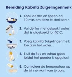 Kabrita 1 Zuigelingenmelk - Zuigelingenvoeding 0-6 Maanden - 400g 19 Kabrita 1 Zuigelingenmelk - Zuigelingenvoeding 0-6 Maanden - 400g -Zuigelingenvoeding 1130x1200