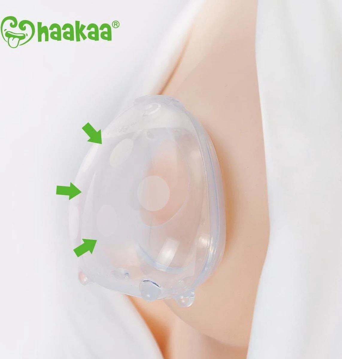 Haakaa Silicone Milk Collector (75ml) Ladybug 6 Haakaa Silicone Milk Collector (75ml) Ladybug - Afbeelding 4