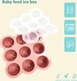 Maepa Bewaarbakjes Babyvoeding - Baby - Hapjes - Diepvriesbakje - 9 Porties Babyvoeding - Moedermelk Bewaarbakje - Invriezen Babyvoeding -Zuigelingenvoeding 1149x1200 2