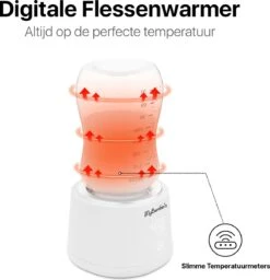 MyBambini's Bottle Warmer Pro™ - Draagbare Baby Flessenwarmer Voor Onderweg - Wit - Geschikt Voor Tommee Tippee -Zuigelingenvoeding 1156x1200