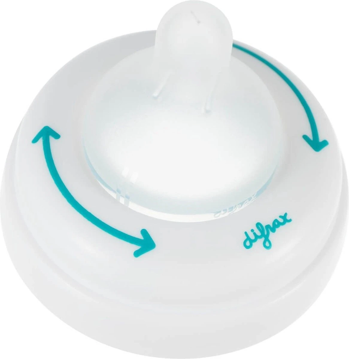 Difrax 1-2-3 Natural Flessenring Met Flessenspeen Voor Smalle Babyflessen 3 Difrax 1-2-3 Natural Flessenring Met Flessenspeen Voor Smalle Babyflessen