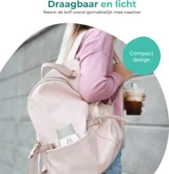 Nutrea EasyFlow – Elektrische Draadloze Borstkolf 24 Mm – Handsfree Borstkolf – Oplaadbare Accu – Snelheid Aanpasbaar -Zuigelingenvoeding 1168x1200 2