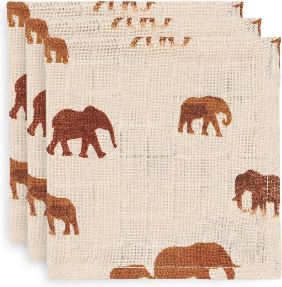 Jollein Hydrofiel Monddoekje Snake - Pale Pink - 3 Stuks 7 Jollein Hydrofiel Monddoekje Snake - Pale Pink - 3 Stuks - Afbeelding 5