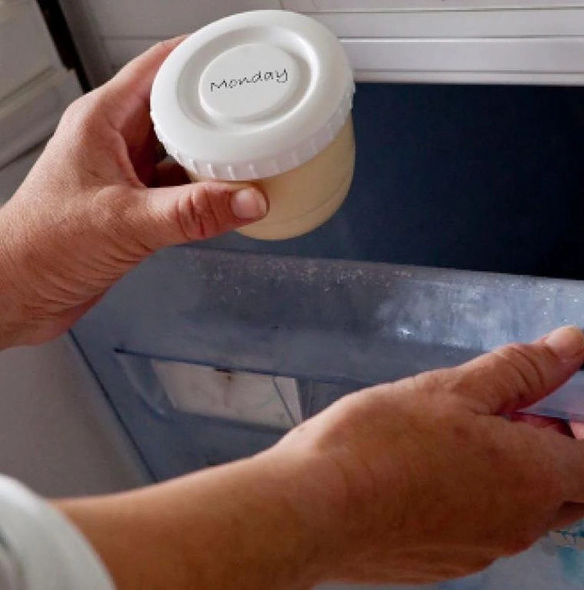 Difrax Moedermelk En Babyvoeding Bewaarbakjes 7 Difrax Moedermelk En Babyvoeding Bewaarbakjes - Afbeelding 5