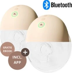 Leuna Comfort Wireless Borstkolf Handsfree - Gemakkelijk, Comfortabel En Efficiënt Kolven - Bluetooth - App - Elektrische Borstkolf