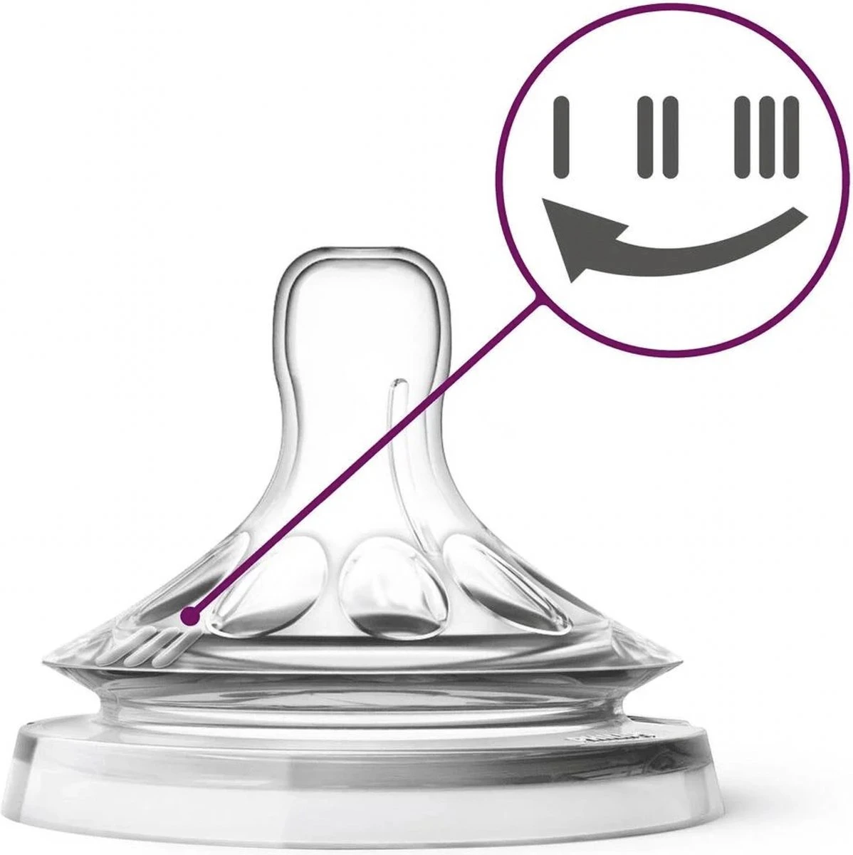 Philips Avent SCF045/27 Natural Speen - 3m+ - 2stuks 5 Philips Avent SCF045/27 Natural Speen - 3m+ - 2stuks - Afbeelding 3