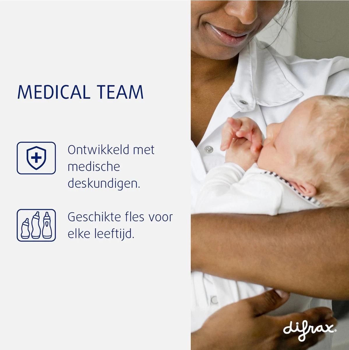 Difrax Babyfles 250 Ml Natural - Anti-Colic - Lichtbruin - 2 Stuks 9 Difrax Babyfles 250 Ml Natural - Anti-Colic - Lichtbruin - 2 Stuks - Afbeelding 7