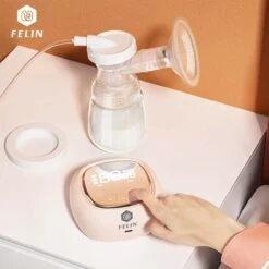 Felin Borstkolf - Dubbele Elektrische Kolf - Oplaadbare Accu - Inclusief 2x180 Ml Babyfles, Speen & E-Book -Zuigelingenvoeding 1198x1200 41