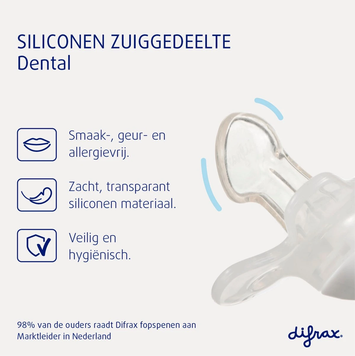 Difrax Fopspeen 0-6 Maanden Dental Speen - Glow In The Dark - 2 Stuks 8 Difrax Fopspeen 0-6 Maanden Dental Speen - Glow In The Dark - 2 Stuks - Afbeelding 7