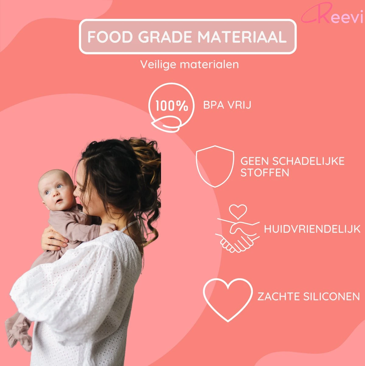 Reevi Care Borstkolf - Dubbele Elektrische Kolf - Oplaadbare Accu - Handsfree & Draagbaar - Inclusief 2x180 Ml Babyfles, Speen & Melkmoederbewaarzakjes 50x 9 Reevi Care Borstkolf - Dubbele Elektrische Kolf - Oplaadbare Accu - Handsfree & Draagbaar - Inclusief 2x180 Ml Babyfles, Speen & Melkmoederbewaarzakjes 50x - Afbeelding 7