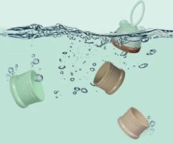 Merkloos Melktoren - Bewaarbakjes Babyvoeding - 3 Laags - Melkpoeder Doseerdoosjes - Melkpoeder Toren - Melkpoeder Bewaarbakjes - Verdeeldoos - Melk Poeder Dispenser - Melkpoeder Reisbox - Babyvoeding Bewaarbox - Roze -Zuigelingenvoeding 1200x1000 3