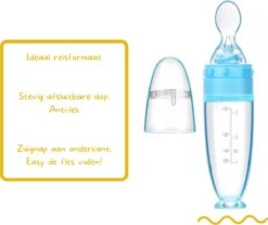 Biberoia® Knijpfles Met Lepel – Drinkfles - Baby / Kinderbestek - Kraamcadeau – Babyshower – Blauw 13 Biberoia® Knijpfles Met Lepel – Drinkfles - Baby / Kinderbestek - Kraamcadeau – Babyshower – Blauw -Zuigelingenvoeding 1200x1006