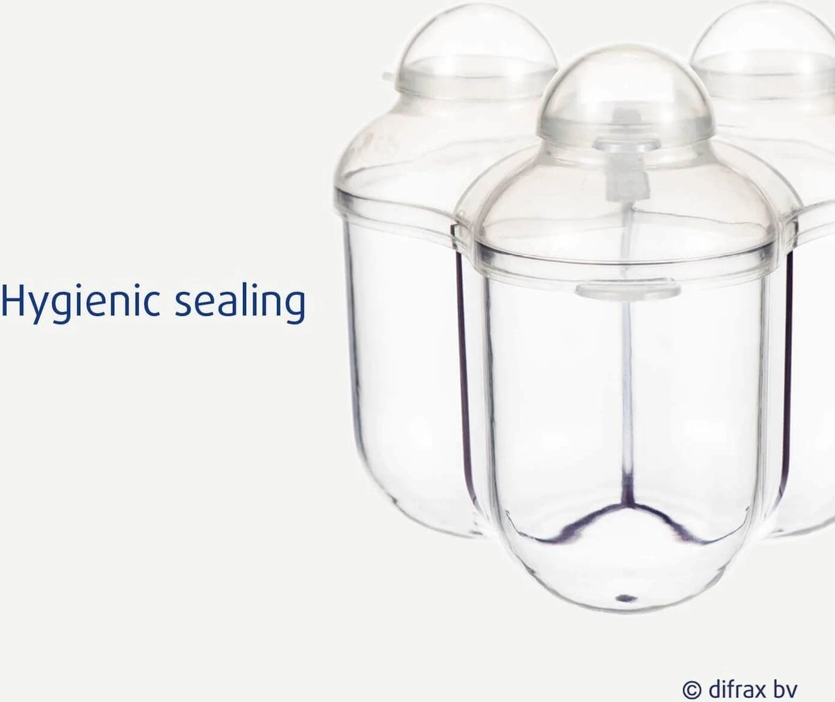 Difrax - Drievaks Melkpoeder Doosje 4 Difrax - Drievaks Melkpoeder Doosje - Afbeelding 2