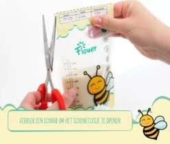 Flouer Moedermelk Bewaarzakjes Met Schenktuit - Extra Groot - 240 Ml - 100 Stuks - Borstvoeding Bewaarzakje - Borstvoeding Zakjes -Zuigelingenvoeding 1200x1014