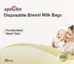 Spectra Moedermelk Bewaarzakjes Voor Borstvoeding - 30 Stuks - BPA Vrij - 200ml - Voor Diepvries -Zuigelingenvoeding 1200x1039