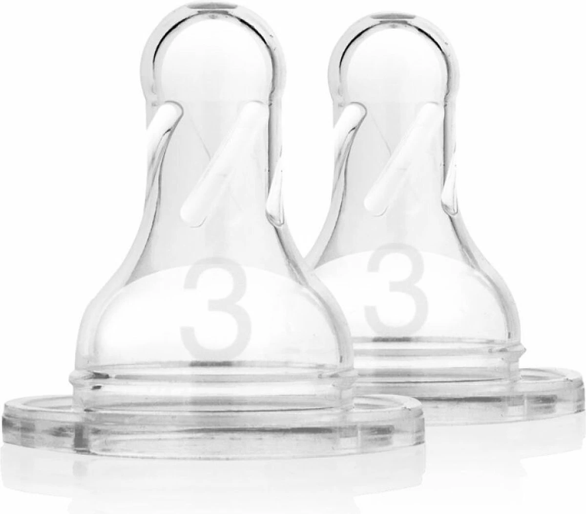 Dr. Brown's Fles Speen Standaard - Fase 3 - 2 Stuks 3 Dr. Brown's Fles Speen Standaard - Fase 3 - 2 Stuks