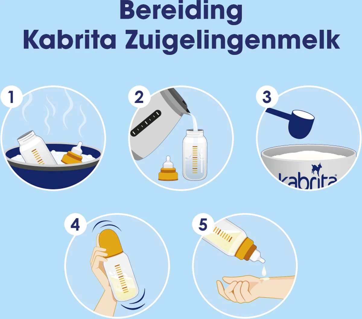 Kabrita 1 Zuigelingenmelk - Zuigelingenvoeding 0-6 Maanden - 400g 4 Kabrita 1 Zuigelingenmelk - Zuigelingenvoeding 0-6 Maanden - 400g - Afbeelding 2