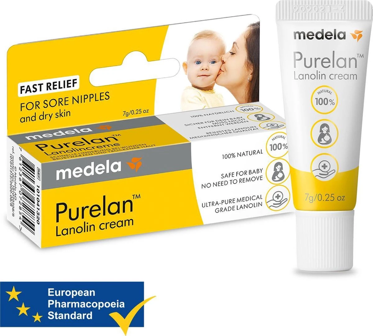 Medela Purelan Tepelzalf Lanoline Tepelcreme Snelle Verlichting Bij Pijnlijke Tepels - Tube 7gr 15 Medela Purelan Tepelzalf Lanoline Tepelcreme Snelle Verlichting Bij Pijnlijke Tepels - Tube 7gr - Afbeelding 13