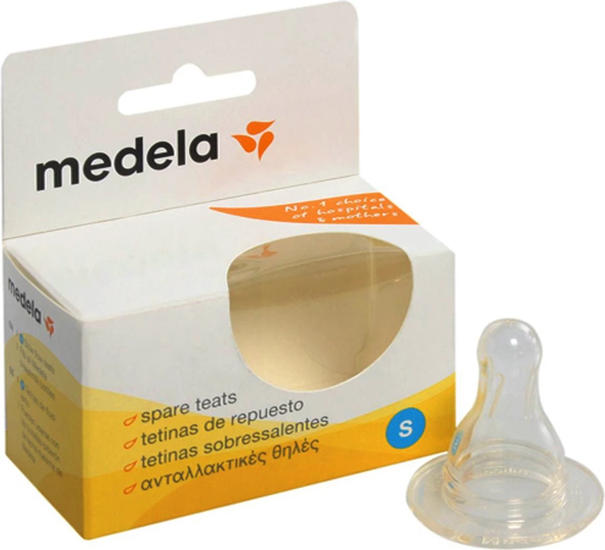 Medela Losse Spenen Slow Flow - Speen Past Onder Ringdeksel Van Medela - Medela Speen - 2 Stuks - Maat S 7 Medela Losse Spenen Slow Flow - Speen Past Onder Ringdeksel Van Medela - Medela Speen - 2 Stuks - Maat S - Afbeelding 5