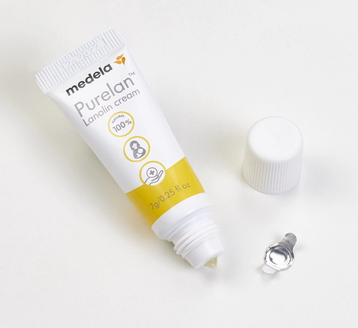 Medela Purelan Tepelzalf Lanoline Tepelcreme Snelle Verlichting Bij Pijnlijke Tepels - Tube 7gr 4 Medela Purelan Tepelzalf Lanoline Tepelcreme Snelle Verlichting Bij Pijnlijke Tepels - Tube 7gr - Afbeelding 2