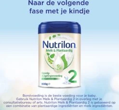Nutrilon Melk & Plantaardig 1 - Volledige Zuigelingenvoeding 0-6 Maanden - 800g -Zuigelingenvoeding 1200x1108 3