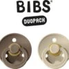 Bibs Fopspeen - Maat 2 6-18 Maanden - 2 Stuks - Dark Oak - Sand -Zuigelingenvoeding 1200x1111