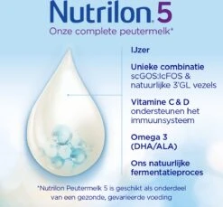 Nutrilon 5 Peutermelk – Flesvoeding Vanaf 2 Jaar – 800g 13 Nutrilon 5 Peutermelk – Flesvoeding Vanaf 2 Jaar – 800g -Zuigelingenvoeding 1200x1112 1