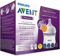 Philips Avent Natural Babyfles – SCF030/27 Babyfles (0m+) Voor Langzame Toevoer – 2 Stuks 33 Philips Avent Natural Babyfles – SCF030/27 Babyfles (0m+) Voor Langzame Toevoer – 2 Stuks -Zuigelingenvoeding 1200x1114