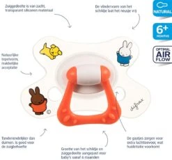 Difrax Fopspeen 6+ Maanden Natural Speen - Nijntje - 1 Stuk 23 Difrax Fopspeen 6+ Maanden Natural Speen - Nijntje - 1 Stuk -Zuigelingenvoeding 1200x1116
