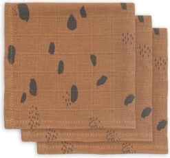 Jollein Hydrofiel Monddoekje Spot - Caramel - 3 Stuks -Zuigelingenvoeding 1200x1116 4