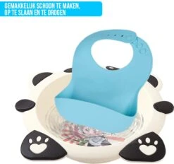 Set Van 3 Slabbetjes Siliconen Slab Voor Baby – Vaatwasserbestendig -Zuigelingenvoeding 1200x1128 6