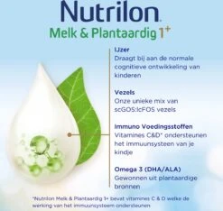 Nutrilon Melk & Plantaardig 1+ - Dreumesdrink Vanaf 12 Maanden - 800 Gram 19 Nutrilon Melk & Plantaardig 1+ - Dreumesdrink Vanaf 12 Maanden - 800 Gram -Zuigelingenvoeding 1200x1138