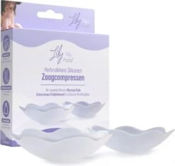 LilyPadz Wasbare Zoogcompressen - Wasbaar – Siliconen – 2 Stuks -Zuigelingenvoeding 1200x1139