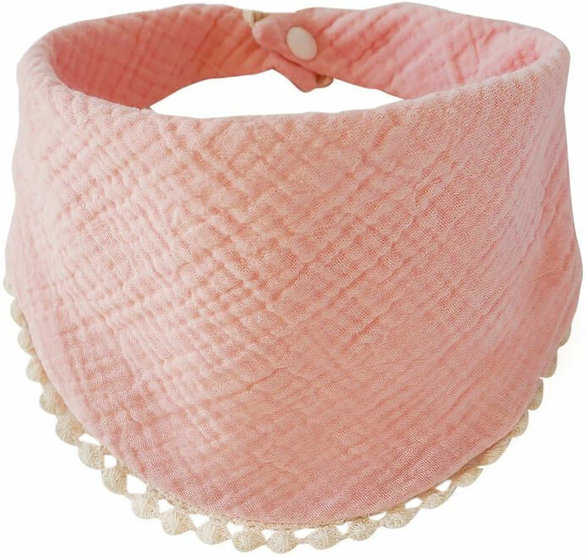 MINIIYOU - 6 Stuks - Hydrofiele Bandana Slabbetjes Meisje Franjes - Roze Geel - Beige 8 MINIIYOU - 6 Stuks - Hydrofiele Bandana Slabbetjes Meisje Franjes - Roze Geel - Beige - Afbeelding 6