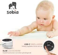 Sobia® Go Comfort - Handsfree Borstkolf - Incl. 40 Moedermelk Bewaarzakjes - BPA Vrij - 2 Stuks - Oplaadbaar - Luxe Comfort Kolfset - Incl. Borstvoeding E-Book -Zuigelingenvoeding 1200x1143