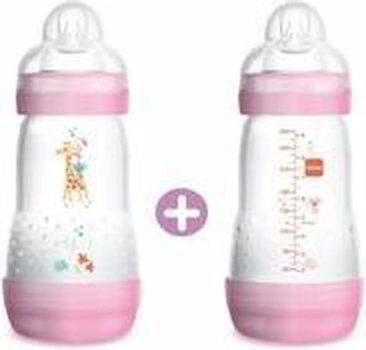 MAM 2x 260ml ANTI-COLIC ZUIGFLES Speen Vanaf 0 Jaar Roze 3 MAM 2x 260ml ANTI-COLIC ZUIGFLES Speen Vanaf 0 Jaar Roze