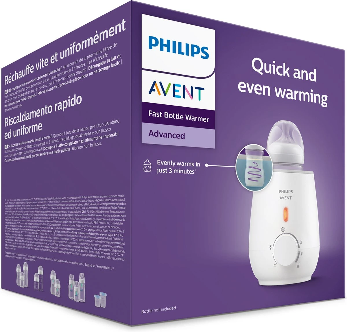 Philips Avent SCF355/07 - Flessenverwarmer - Wit 9 Philips Avent SCF355/07 - Flessenverwarmer - Wit - Afbeelding 7
